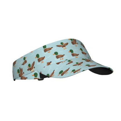 Leopard Print Sunscreen Visor Cap Adjustable Empty Top Outdoor Sports Hat - color: 3