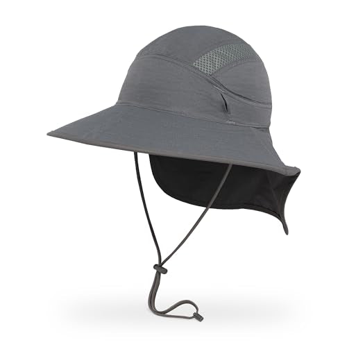 Sunday Afternoons Ultra Adventure Hat UPF 50+ Sun Hat - color: Cinder, size: Small-Medium