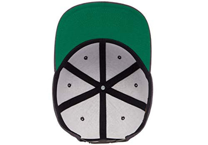Flexfit Unisex Adult Yp Classics Premium Snapback Cap – 2-Tone - color: Dark Heather
