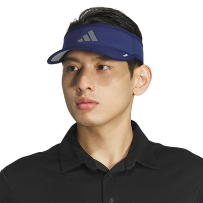 adidas Men's Superlite Visor - color: Dark Blue/Grey Four/3