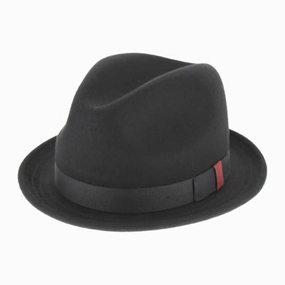 Hats in the Belfry Paine Stingy Brim Fedora - color: Black, size: Small