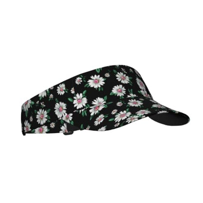 Leopard Print Sunscreen Visor Cap Adjustable Empty Top Athletic Beach Hat - color: 20