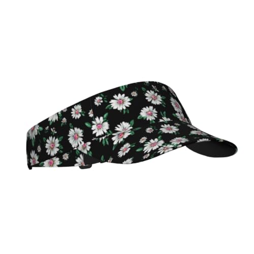 Leopard Print Sunscreen Visor Cap Adjustable Empty Top Athletic Beach Hat - color: 20