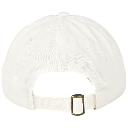 E BY ELIDAN Two Tone Dad Hat, Low Profile Baseball Cap - color: White Navy