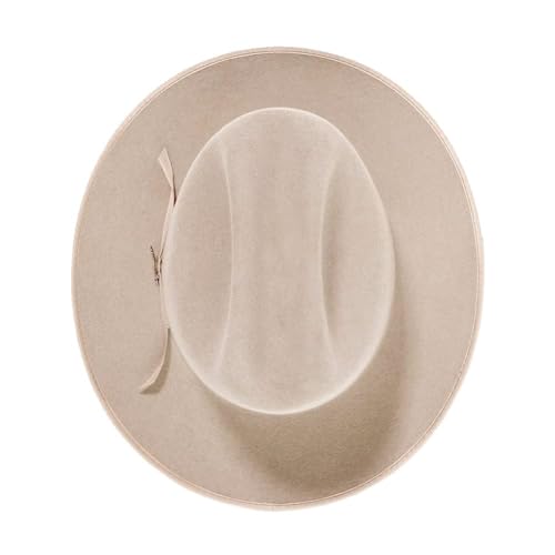 Stetson Men's Royal Deluxe Open Road - color: Silverbelly, size: 6 3/4
