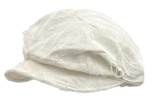 Pocadri Slouchy Pleated Newsboy Hats for Women Men Spring/Fall Retro Beret Hat Visor Lightweight Cabbie Cap - color: E-blue