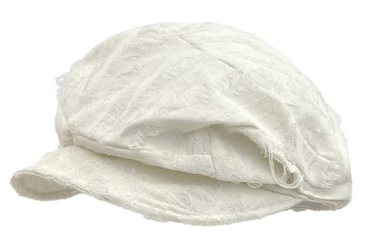 Pocadri Slouchy Pleated Newsboy Hats for Women Men Spring/Fall Retro Beret Hat Visor Lightweight Cabbie Cap - color: E-blue