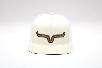 Kimes Ranch Unisex Delano Hat – High-Profile Western Snapback with 3D Embroidery - color: Natural