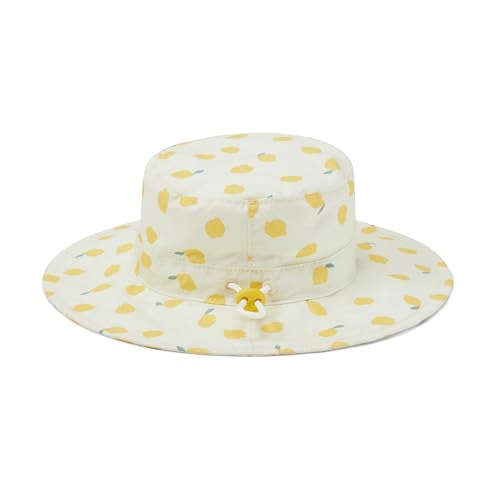 Amazon Essentials x Sofia Grainge Unisex Babies' Cotton Bucket Hat - color: Yellow Lemon, size: 2-4T