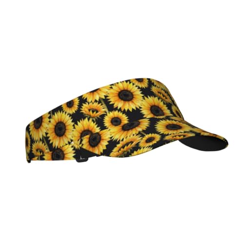 Leopard Print Sunscreen Visor Cap Adjustable Empty Top Outdoor Sports Hat - color: 12