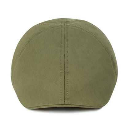 Toddler Cotton Ivy Newsboy Cap - color: Army Green, size: 2-3T