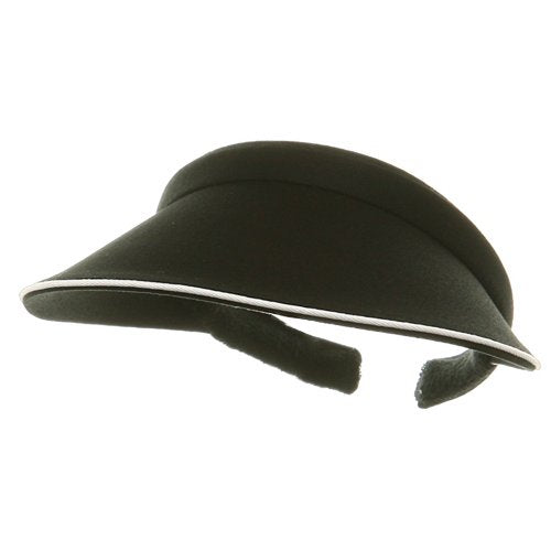 Piping Clip On Visor - color: Black