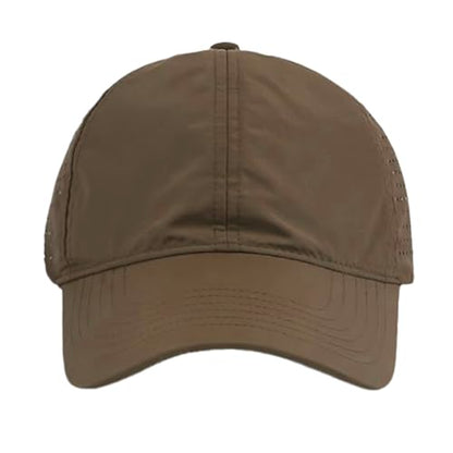 Gelante Men Women Waterproof Quick Dry Baseball Cap Run Hats Mesh Lightweight for Outdoor Sports - color: Coffee