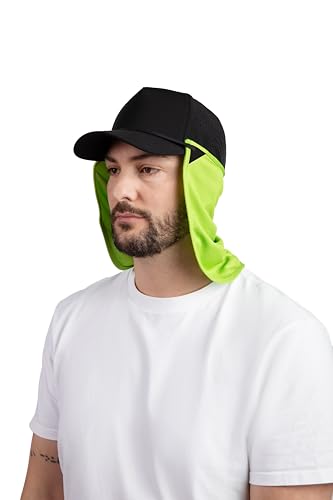 CoolNES - UV Sun Protection Neck Drape Adjustable Multifunctional 2 in 1 Face Covering for Outdoor Fishing - Unisex - color: Coolnes-green