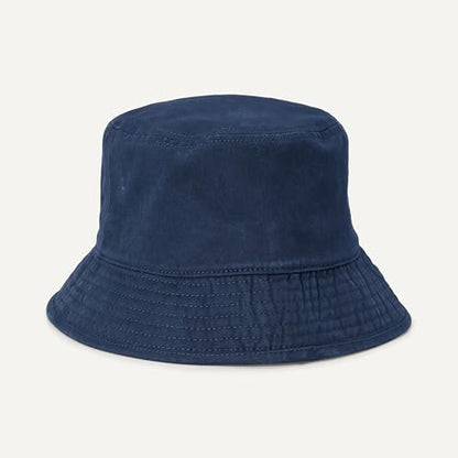 Amazon Essentials Men's Washed Cotton Canvas Bucket Hat - color: Navy, size: Large-X-Large
