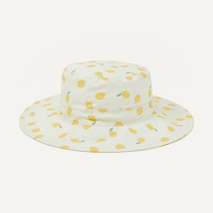 Amazon Essentials x Sofia Grainge Unisex Babies' Cotton Bucket Hat - color: Yellow Lemon, size: 2-4T