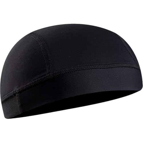 PEARL iZUMi Unisex Transfer Lite Skull Cap, Breathability & Sweat Absorption, Cooling Under Bike Helmet - color: Black