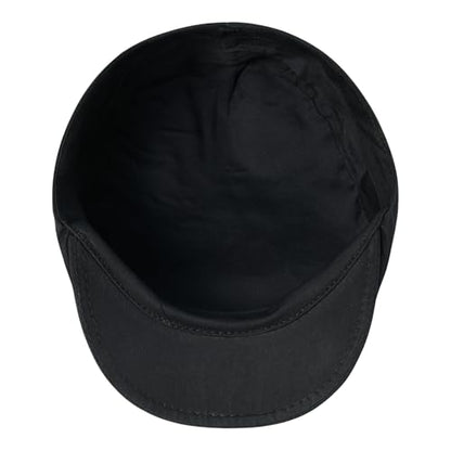 Toddler Cotton Golf Newsboy Cap - color: Black, size: 6-8 Years