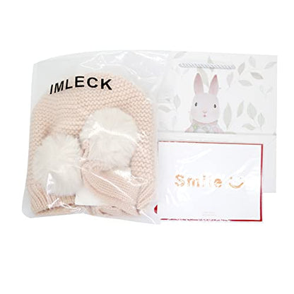 Cute Baby Kids Girls Boys Warm Winter Stretchy Cat Hat Beanie - color: E