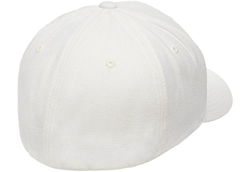 Flexfit Men's Wool Blend Athletic Hat - color: White, size: Large-X-Large