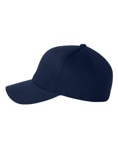 Structured Wool Baseball Cap with Stiff Peak by Nordic Training Gear - color: Spruce, size: Large-X-Large