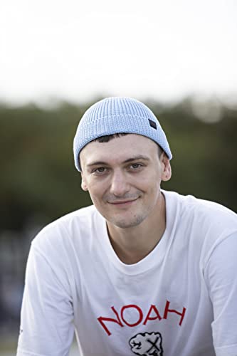 Fisherman Beanie Hats for Men Women,Knit Trawler Skull Cap,Watch Cap,Spring Fall Winter Warm Short Hats - color: (Cotton)-clear Sky-m
