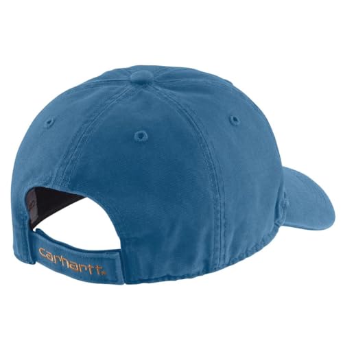 Carhartt mens Canvas Cap - color: Dark Horizon Blue