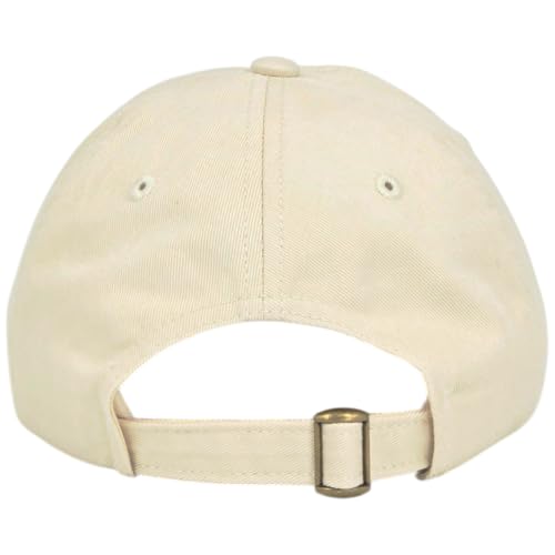 E BY ELIDAN USA Hat, Embroidered American Flag Baseball Cap for Men Women - color: Cream + Navy