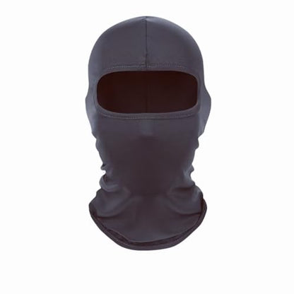 Balaclava Ski Mask, Windproof Sun Protection Full Face Cover for Men Women - color: Dark Gray
