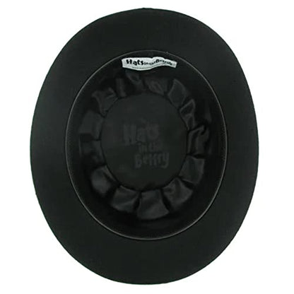 Hats in the Belfry NEW Tammany Bowler Black, Grey, Navy, Brown, Pearl - color: Grey, size: Medium