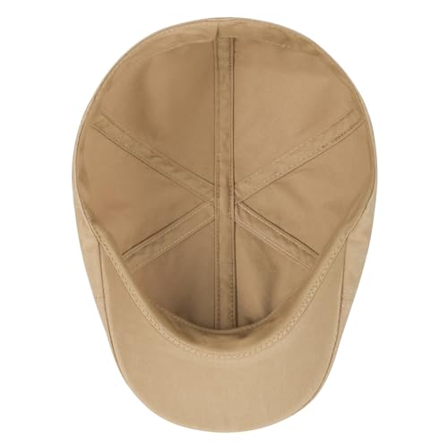 Toddler Cotton Ivy Newsboy Cap - color: Khaki, size: 12-24 Months