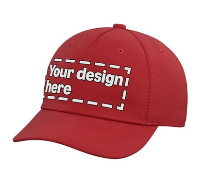 Custom Adult Baseball Hat - color: Red