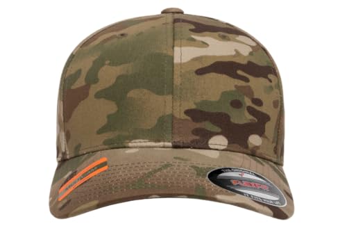GNB CUSTOM EMBROIDERY LLC Plain 6277 Flex Baseball Men's Athletic Baseball Flex-Baseball Cap. Flex Baseball Baseball Hat. - color: Multicam Camo, size: Large-X-Large
