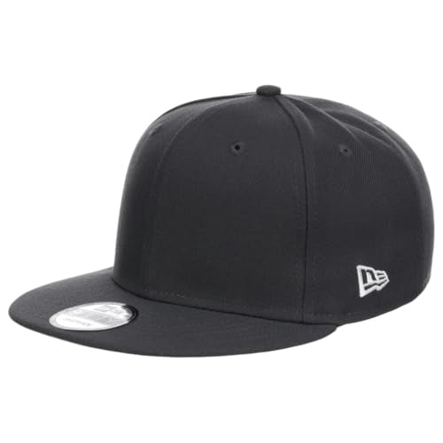 New Era Blank Custom 59FIFTY Fitted Flat Bill Cap - color: Graphite, size: 8