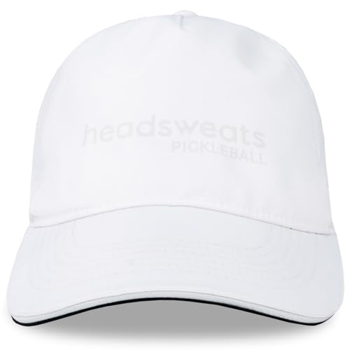 Headsweats Performance Pickleball Hats and Visors - color: White, style: Hat