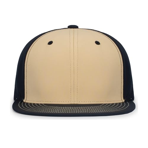 Pacific Headwear Unisex-Adult Pacific Headwear Premium Lightweight Perforated Pacflex Cap Powered By Coolcore® - color: Vegas/Black/Black, size: X-Small