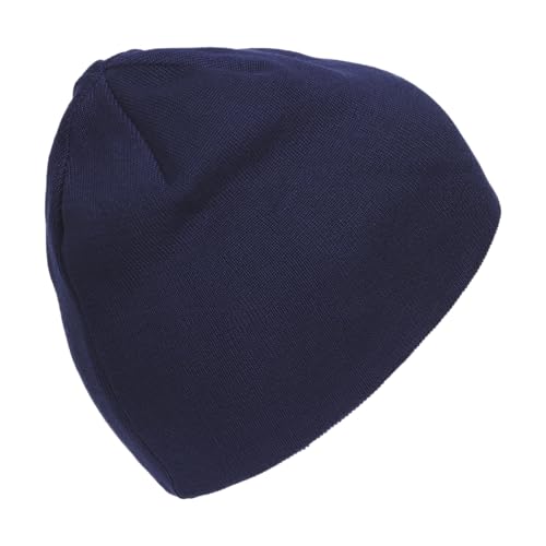 adidas Men's Reversible Skully Beanie - color: Dark Blue/Grey Four-grey Two/White