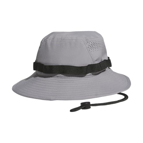 adidas Men's Victory Bucket Hat Boonie - color: Grey/Black/5, size: Small-Medium