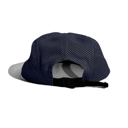 FASHIXD Mesh 5 Panel Runner Hat for Men Flat Brim Quick Dry Running Hat - color: Blue