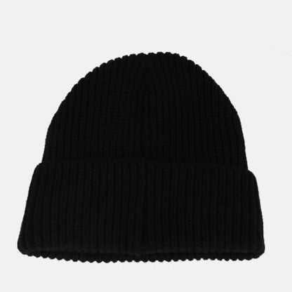 Hurley Mens Icon Knit Cuffed Beanie - color: Black Fleece