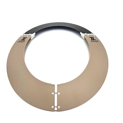 Zeluga 15-483 Professional Hard Hat Sun Shade Visor - Reusable and Replaceable Visor with Sun & Heat Protection, Standard Full Brim Hard Hat Attachment