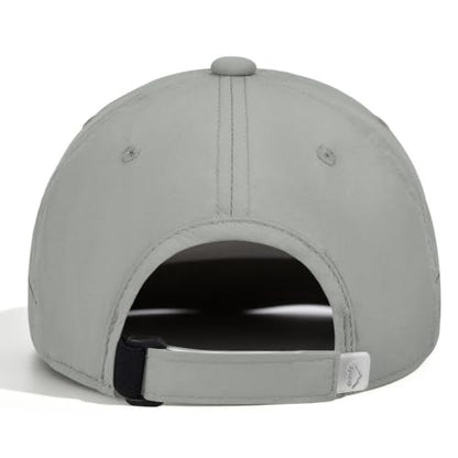 Baseball Cap Unstructured Athletic Golf Cap Soft-Brim Foldable Hat - color: Dark Gray
