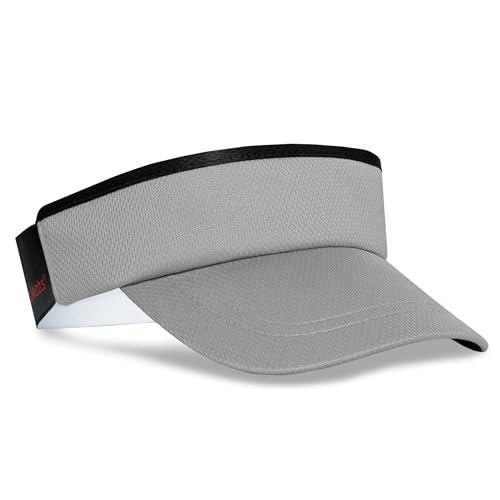 Headsweats Unisex Adult Lightweight Performance Running Sun Visor - color: Grey