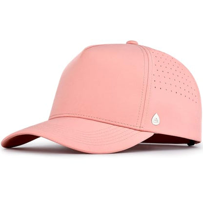 AOPREL 남성용 여성용 야구 모자 방수 빠른 건조 퍼포먼스 모자 S-L - color: 코랄 핑크., size: 7-7 1/2