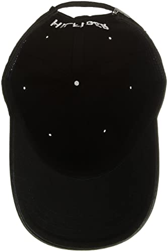 Tommy Hilfiger Men's Cotton Billy Adjustable Flap Baseball Cap - color: Black