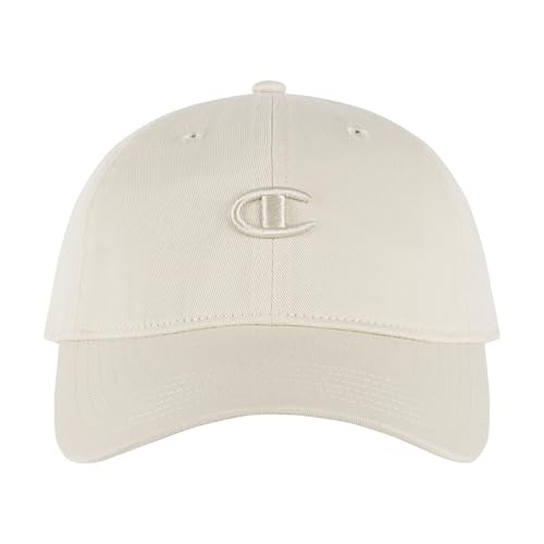 Champion Women's Essentials Washed Cotton Twill Adjustable Baseball Cap - color: Natural