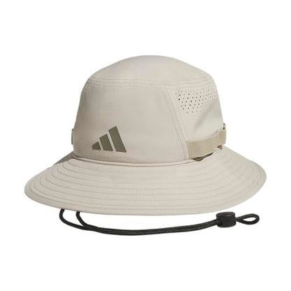 adidas Men's Victory Bucket Hat Boonie - color: Wonder Cargo Khaki/Clay Grey/5, size: Small-Medium