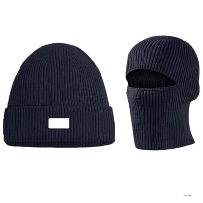Skull Cap 2 in 1 Balaclava Ski Mask Winter Balaclava Mask Warm Face Mask and Beanie Hats for Men Women