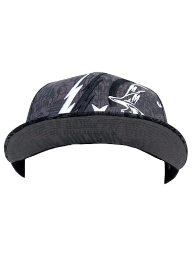 Metal Mulisha Ghost 3 Flex Hat - color: Gray, size: Large-X-Large