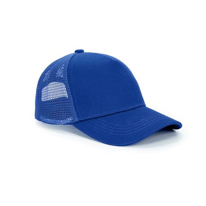 Edoneery Kids Baseball Hat, Adjustable Cotton Cap - color: Mesh-dark Blue, style: 3-8 Years